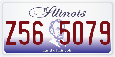 IL license plate Z565079