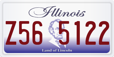 IL license plate Z565122