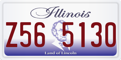 IL license plate Z565130