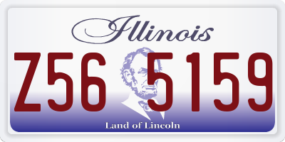 IL license plate Z565159