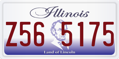 IL license plate Z565175