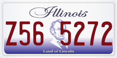 IL license plate Z565272