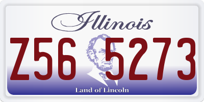 IL license plate Z565273