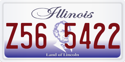 IL license plate Z565422
