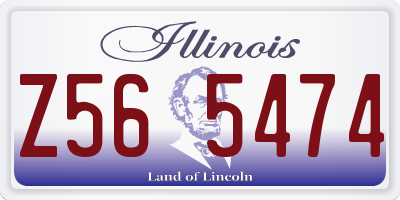 IL license plate Z565474