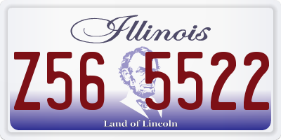 IL license plate Z565522