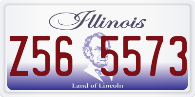 IL license plate Z565573