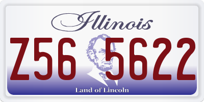IL license plate Z565622