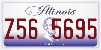 IL license plate Z565695