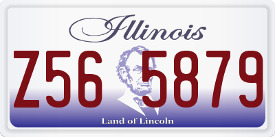 IL license plate Z565879