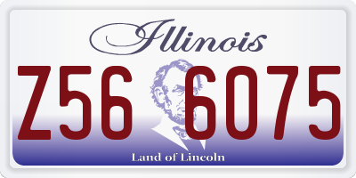 IL license plate Z566075