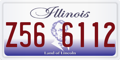 IL license plate Z566112