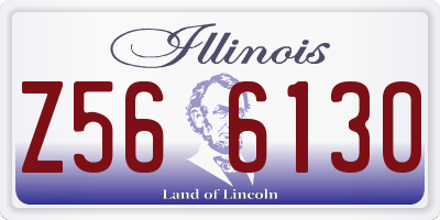 IL license plate Z566130