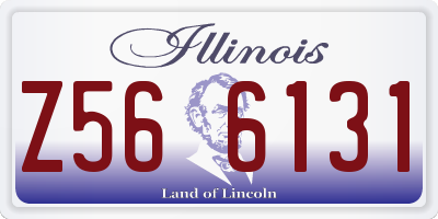 IL license plate Z566131