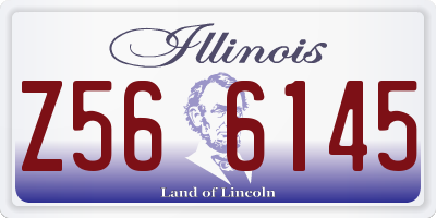 IL license plate Z566145