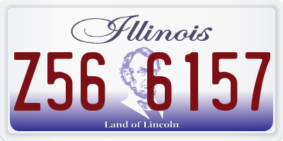 IL license plate Z566157