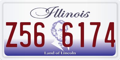 IL license plate Z566174