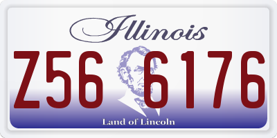 IL license plate Z566176