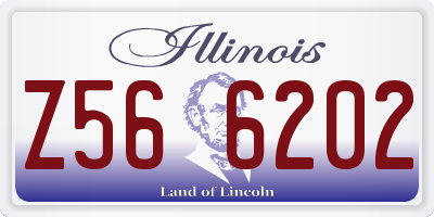 IL license plate Z566202