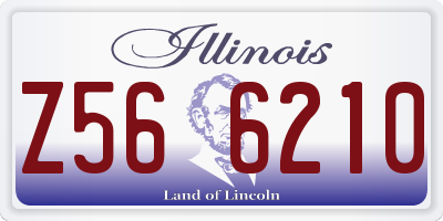 IL license plate Z566210