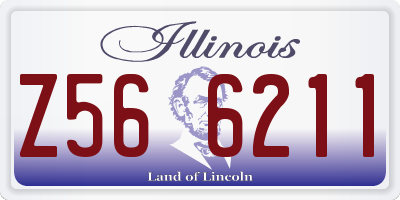IL license plate Z566211