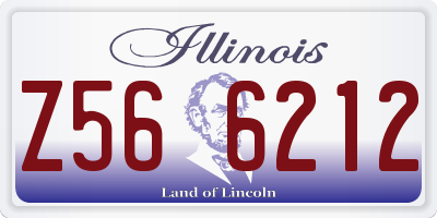 IL license plate Z566212