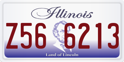 IL license plate Z566213