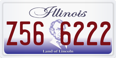 IL license plate Z566222