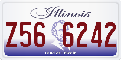 IL license plate Z566242