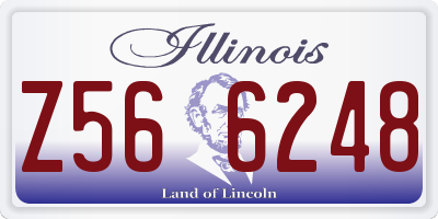 IL license plate Z566248