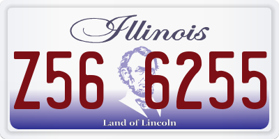 IL license plate Z566255