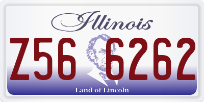 IL license plate Z566262