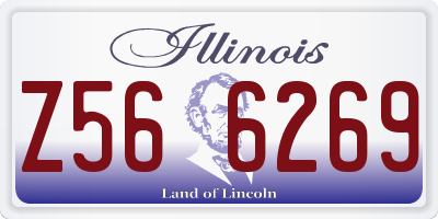 IL license plate Z566269
