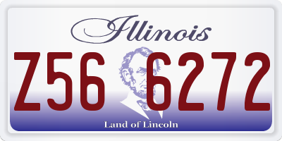 IL license plate Z566272