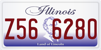 IL license plate Z566280