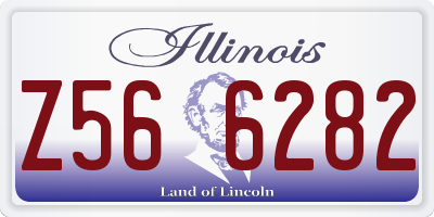 IL license plate Z566282