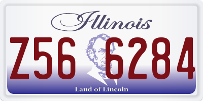 IL license plate Z566284