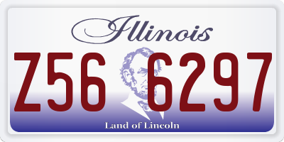 IL license plate Z566297