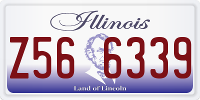 IL license plate Z566339