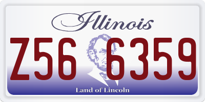 IL license plate Z566359