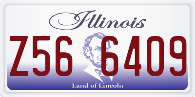 IL license plate Z566409