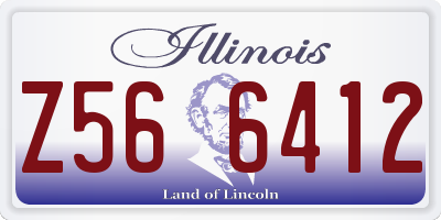 IL license plate Z566412
