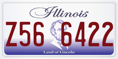 IL license plate Z566422
