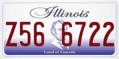 IL license plate Z566722