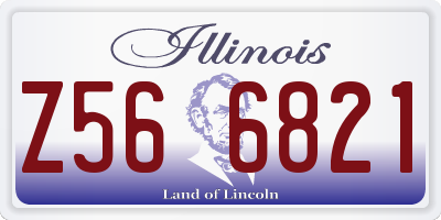IL license plate Z566821