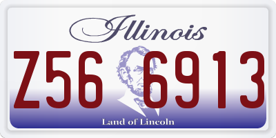 IL license plate Z566913