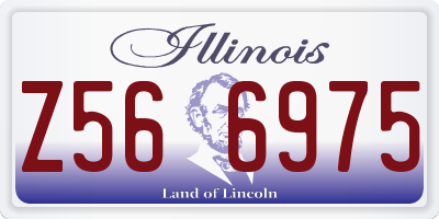 IL license plate Z566975