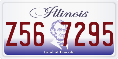 IL license plate Z567295