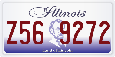 IL license plate Z569272