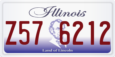 IL license plate Z576212